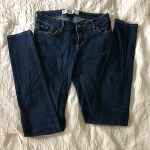 Abercrombie & Fitch low-rise skinny jeans